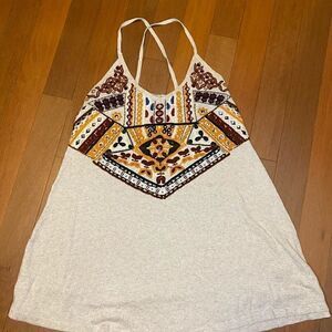 Zara Knit Boho Sweater Tank Small